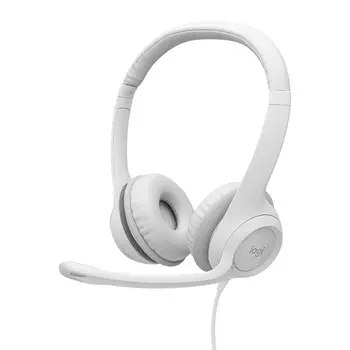 Стереогарнитура Logitech H390, белый