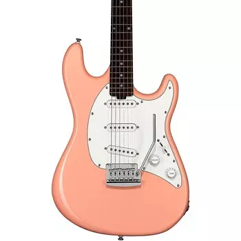 Sterling by Music Man Cutlass SSS Электрогитара с грифом из палисандра Pueblo Pink