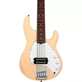 Sterling от Music Man StingRay Ray5 5-струнная электрическая бас-гитара Vintage Cream