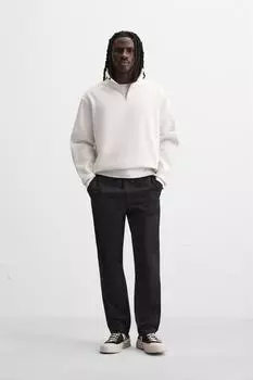 Стертые брюки jogger wist ZARA, черный