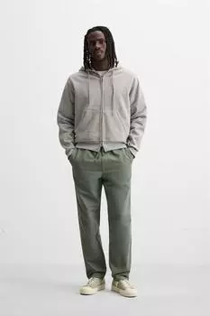 Стертые брюки jogger wist ZARA, хаки
