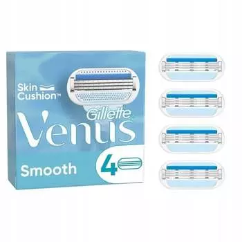Стержни для бритв, 4 шт. Gillette Venus Smooth