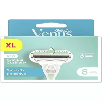 Стержни для лезвий Gillette Smooth Sensitive для женщин, 3 лезвия, Venus