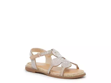 Steve Madden Bria Sandal - детский, серебристый