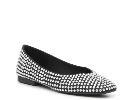 Steve Madden Delphine Flat, черный