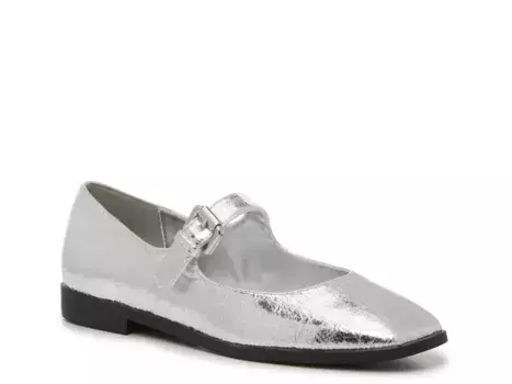 Steve Madden Стив Мэдден Соланна Мэри Джейн, серебристый металлик