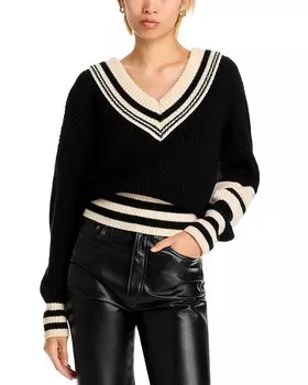 STEVE MADDEN Свитер с кончиками Джен, черный