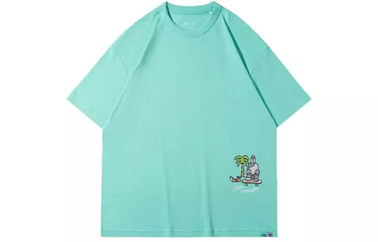 Steven Harrington X Skateboard футболка мужская светло-зеленая Lining, светло-зеленый