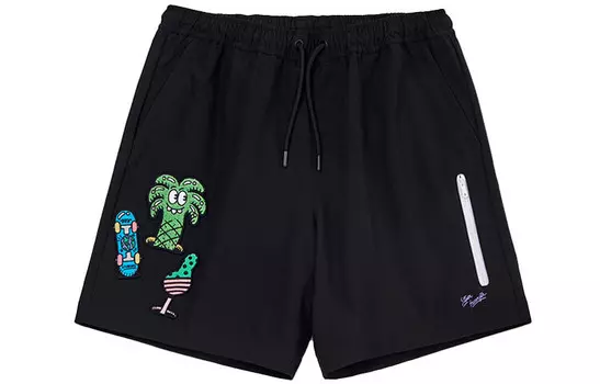 Steven Harrington X Skateboard повседневные шорты мужские черные Lining, черный