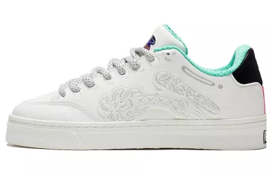 Steven Harrington X Скейтбординг Кроссовки Мужские Низкие Белые Lining