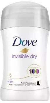 Стик-антиперспирант, 40 мл Dove, Invisible Dry