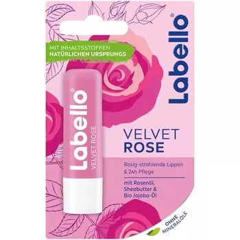 Стик для ухода за губами Velvet Rose 4,8 г, Labello