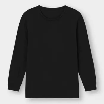 Стильная футболка с круглым вырезом GU, черный