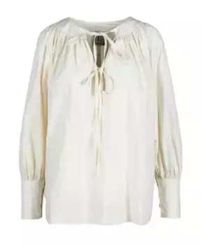 Стильная хлопковая блузка для женщин. L'Autre Chose, белый