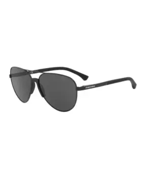 Стильная модель солнцезащитных очков Emporio Armani, черный