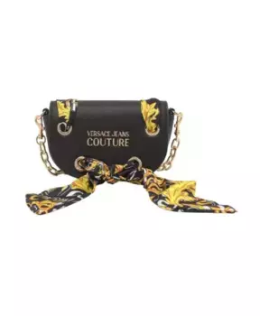 Стильная модная сумка Versace Jeans Couture, черный