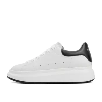 Стильная мужская обувь для скейтбординга BELLE, Белый/Черный (Пунш)