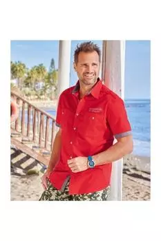 Стильная рубашка Atlas for Men, красный