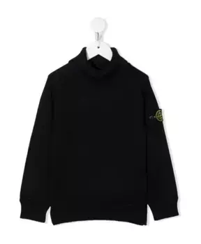 Стильная рубашка Maglie v0020 Stone Island, черный