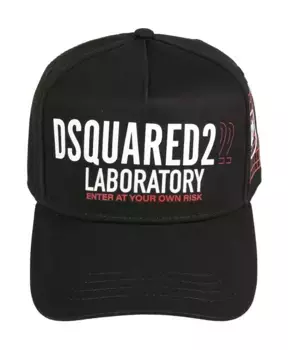 Стильная шапка . Dsquared2, черный