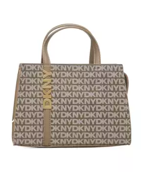 Стильная сумка через плечо. Dkny, коричневый