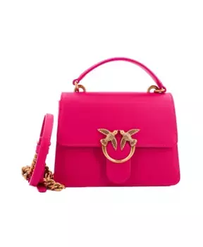 Стильная сумка через плечо. Pinko, розовый