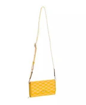 Стильная сумка через плечо с клапаном. Michael Kors, желтый