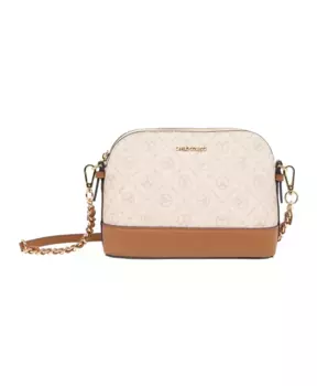 Стильная сумка через плечо с логотипом Carlo Colucci, мультиколор