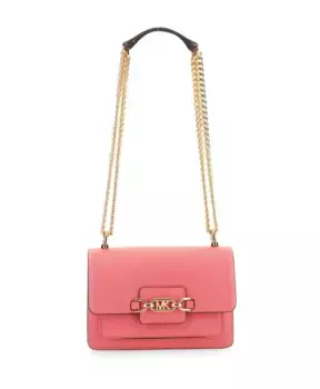 Стильная сумка через плечо верескового цвета. Michael Kors, розовый