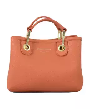 Стильная сумка из искусственной кожи. Emporio Armani, красный