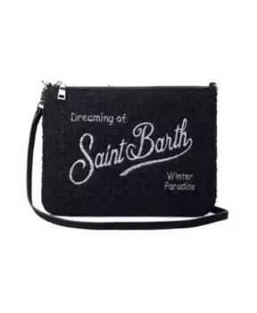 Стильная сумка кошелек на молнии. Mc2 Saint Barth, черный