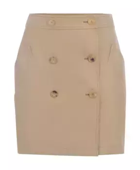 Стильная юбка r Max Mara, бежевый