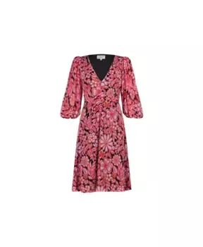 Стильное короткое платье Fabienne Chapot, розовый