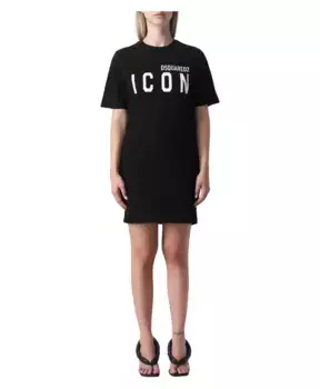 Стильное платье Dsquared2, мультиколор