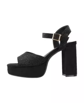 Стильные босоножки на высоком каблуке Xti, черный