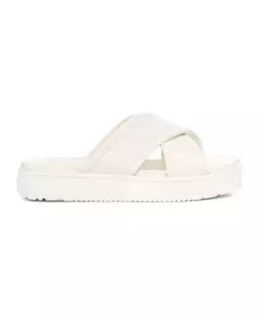 Стильные босоножки с перекрестными ремешками Ugg, белый