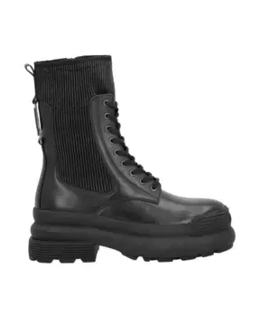 Стильные ботильоны на шнуровке. Liu Jo, черный