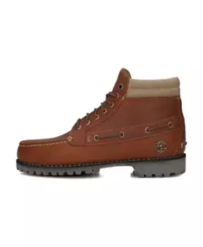 Стильные ботинки со шнуровкой средней длины. Timberland, коричневый
