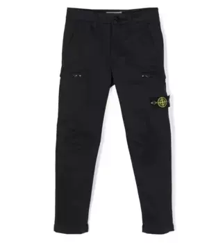 Стильные брюки Stone Island, черный