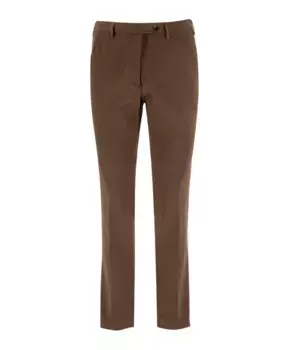 Стильные брюки строгого кроя Berwich, коричневый