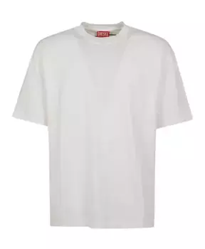 Стильные джинсы из денима T Boggy Megoval D Diesel, белый