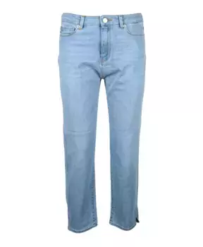 Стильные джинсы из смесового хлопка. Love Moschino, синий