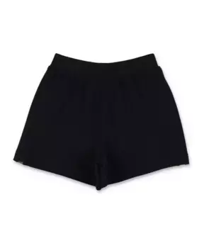 Стильные флисовые шорты Burberry, черный