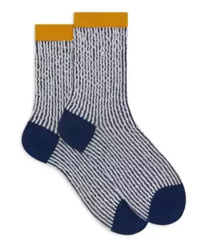 Стильные итальянские хлопковые носки Gallo, мультиколор