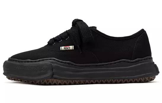 Стильные кроссовки для скейтбординга Baker, унисекс, низкие, черные Mihara Yasuhiro