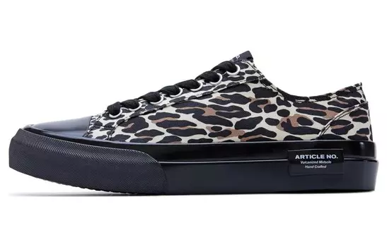 Стильные кроссовки для скейтбординга унисекс с низким верхом с принтом черной пантеры Article No.