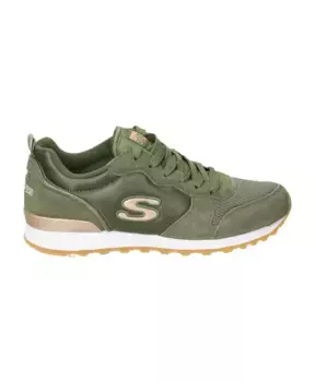 Стильные кроссовки og 85 Skechers, зеленый