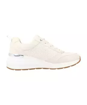 Стильные кроссовки с изящными пятнами Skechers, белый