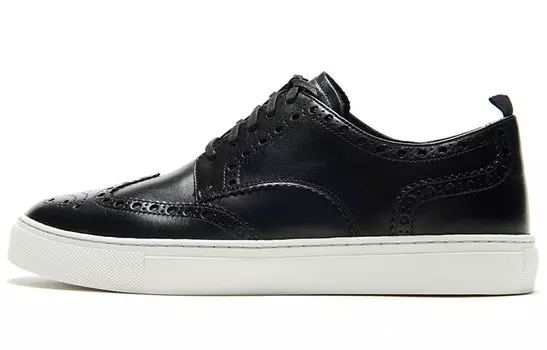 Стильные мужские кеды для скейтбординга с низким верхом черного цвета Cole Haan