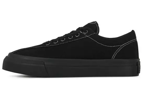 Стильные мужские кеды для скейтбординга с низким верхом черного цвета Stepney Workers Club